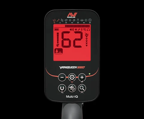 Kayseri Minelab Vanquish 460 - VANQUISH ekran ve saha kontrolü
